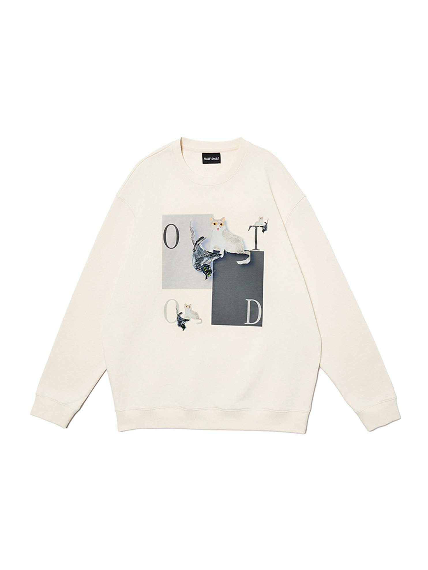 Unisex Crewneck Cotton Sweatshirt
